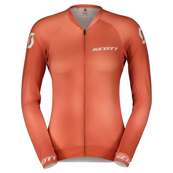 Camisa SCOTT WS RC PRO LS 2023 LARANJA XS