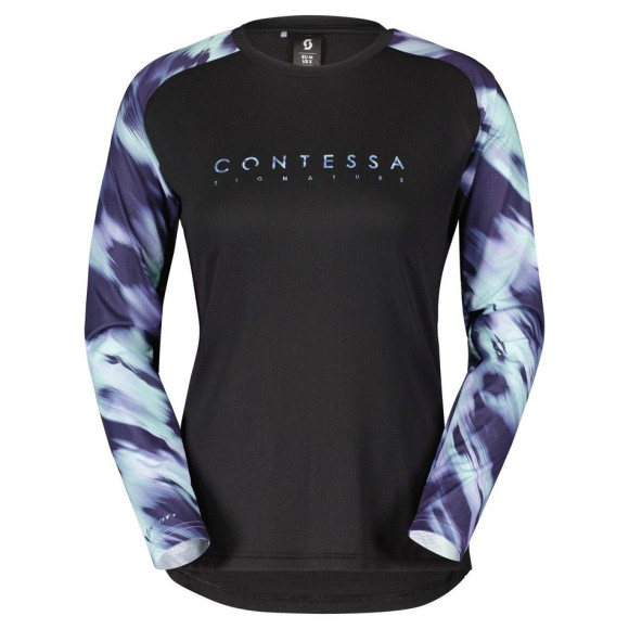 Maillot SCOTT WS Trail Contessa Signature LS 2023 NEGRO M