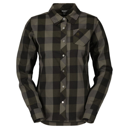 Camisa SCOTT WS Trail Flow Check LS 2023 VERDE L