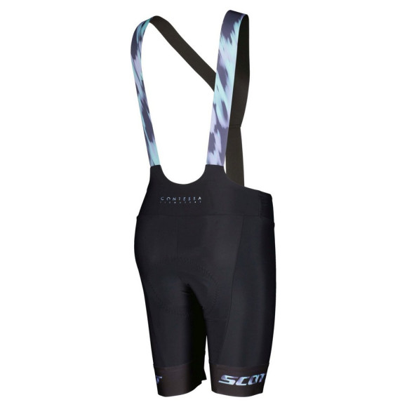 Culotte corto SCOTT con Tirantes WS RC Contessa Signature +++ 2023 NEGRO XS