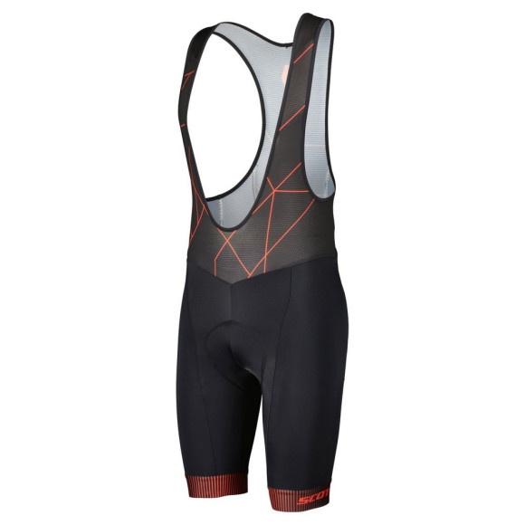 Culotte SCOTT con Tirantes MS RC Team ++ 2023 NERO ROSSO S