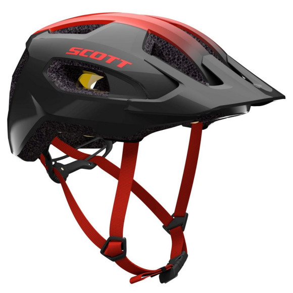 Capacete SCOTT Supra Plus 2024 CINZA VERMELHO M.L.