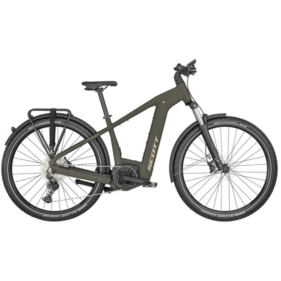 Bicicletta elettrica SCOTT Axis Eride 30 da uomo 2024 OLIVA S