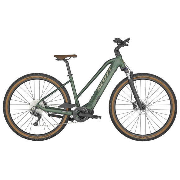 Bicicleta eléctrica SCOTT Sub Cross Eride 10 Lady 2024 VERDE S