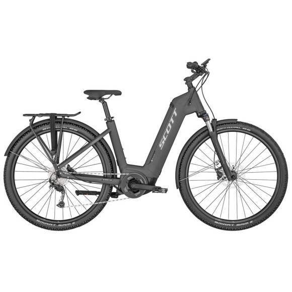 Bicicleta eléctrica SCOTT Sub Cross Eride 20 Unisex EQ ANTRACITA L