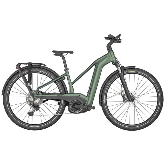 Bicicleta eléctrica SCOTT Sub Sport Eride 10 Lady 2024 VERDE S