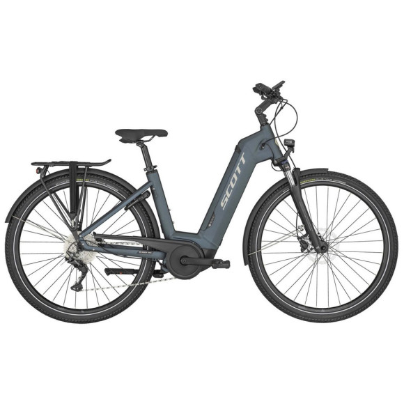 Bicicleta eléctrica SCOTT Sub Tour Eride 10 Unisex 2024 AZUL MARINO L