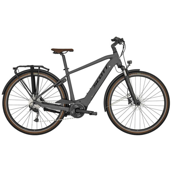 Bicicletta elettrica SCOTT Sub Active Eride 20 da uomo ANTRACITE S