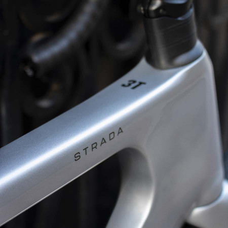 3T Nova Strada Force AXS 2X Rodas de Carbono C45 LTD 2023 Bicicleta. CINZA 48