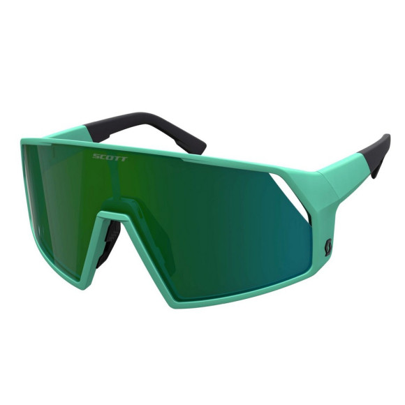 Lunettes SCOTT Pro Shield Soft Teal Vert Vert Chrome 