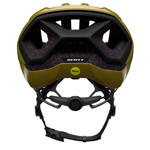 Capacete SCOTT Centric Plus BRANCO AMARELO M