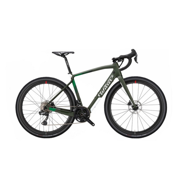 Bicicleta eléctrica WILIER Jena Hybrid Grx Di2 AIR38KC 2023 VERDE S