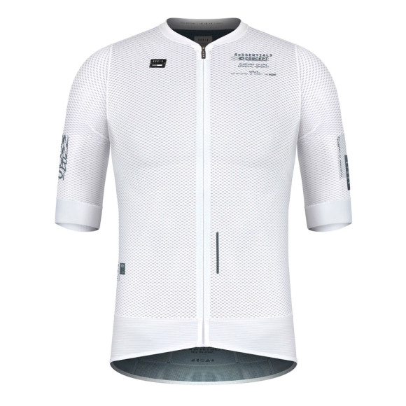 GOBIK maillot unisexe Carrera 2.0 2023 BLANC XXS