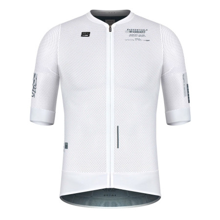 Camisa unissex GOBIK Carrera 2.0 2023 BRANCO XXS