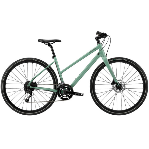 Bicicletta CANNONDALE Quick Disc 3 Remixte TURCHESE L