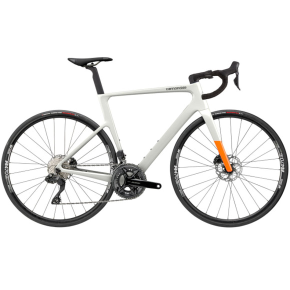 Bicicleta CANNONDALE SuperSix EVO Carbono 3 BRANCO 61