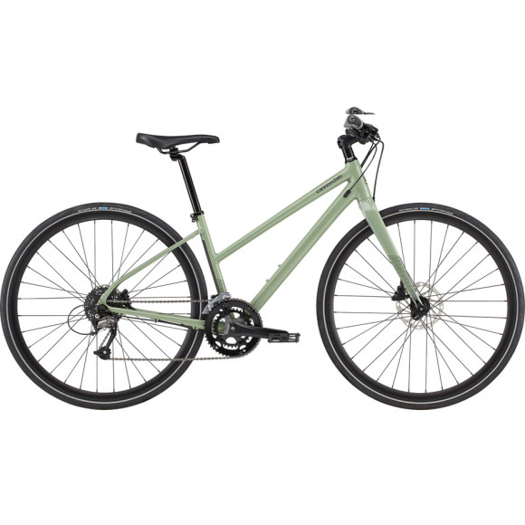 Bicicleta feminina CANNONDALE Quick 3 Remixte HORTELÃ L