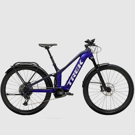 Bicicletta TREK Powerfly FS 9 equipaggiata di terza generazione 2023 BLU MARINO XS