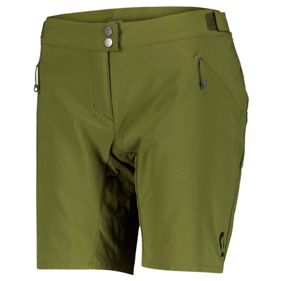 Calça SCOTT Ws Endurance LS Fit com camurça 2025 OLIVA L