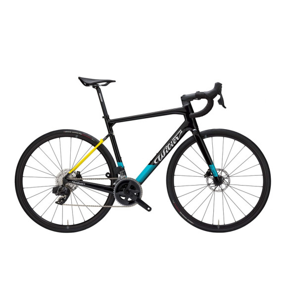 Bicicletta WILIER Garda Disc 105 Di2 NDR38 2023 NERO BLU M