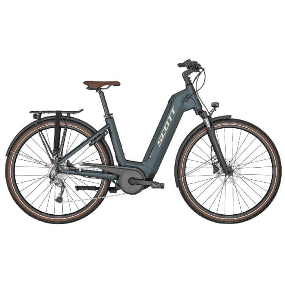 SCOTT Sub Active Eride Unisex Electric Bike MARINE XS