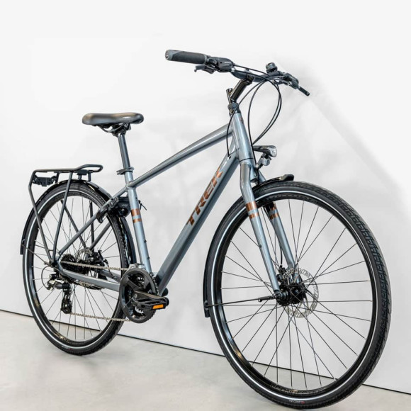 Vélo équipé TREK Verve 1 2023 GRIS L