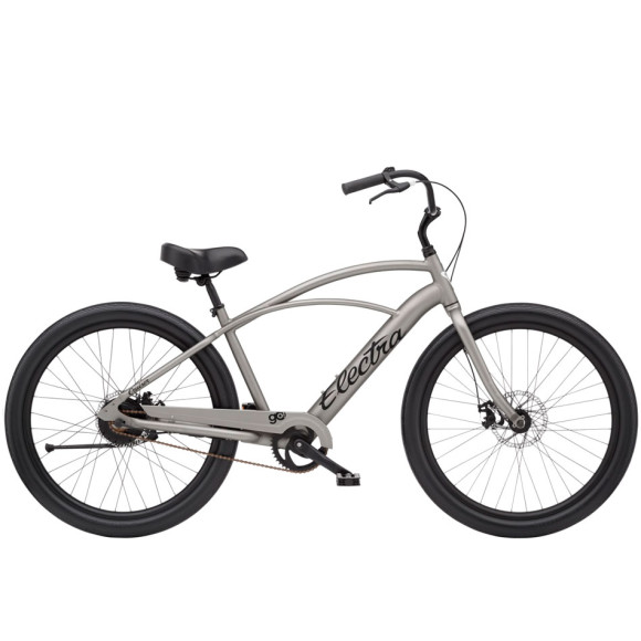 Bicicleta eléctrica ELECTRA Cruiser Go Step Over 2024 GRIS M