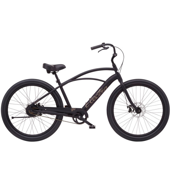 Bicicleta eléctrica ELECTRA Cruiser Go Step Over 2024 NEGRO M