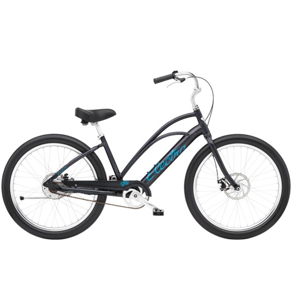 Bicicleta ELECTRA Cruiser Go Step Thru 2024 PRETO M