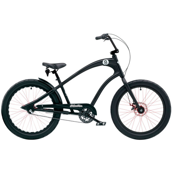 Bicicletta ELECTRA Straight 8 8i 2022 NEGRO Única