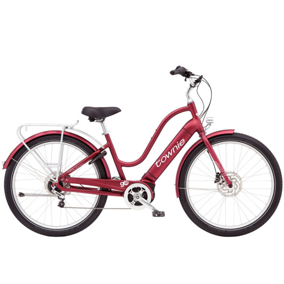 Bicicleta eléctrica ELECTRA Townie Path Go 5i Step Thru 2024 GRANATE M