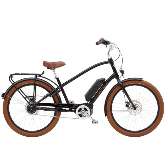 Bicicleta ELECTRA Townie Go 5i 2024 PRETO Tamanho único