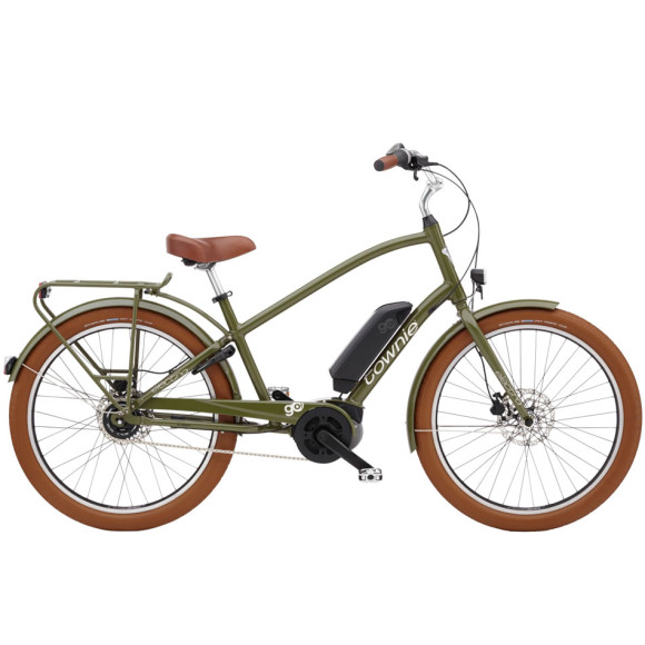 ELECTRA Townie Go 5i Step Over Electric Bike 2025 OLIVE One Size