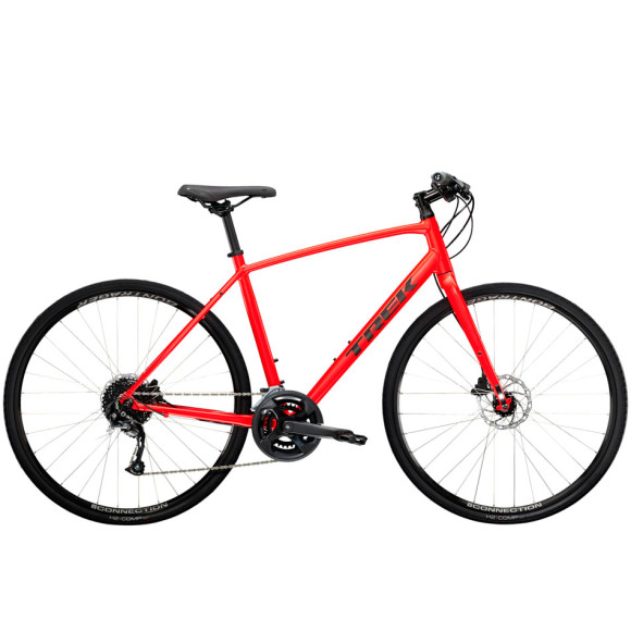 Bicicleta TREK FX 2 discos 2023 VERMELHO XS