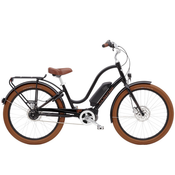 Bicicleta eléctrica ELECTRA Townie Go 5i Step Thru 2024 NEGRO Única