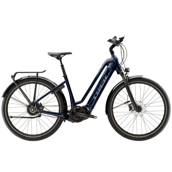 Bicicleta eléctrica TREK Allant+ 9 Lowstep 2025 AZUL MARINO S