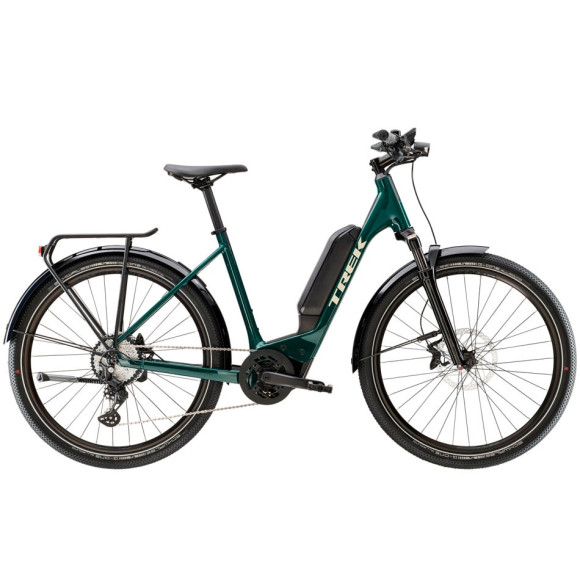 Bicicleta eléctrica TREK Allant+ 6 Lowstep 725 Wh 2023 VERDE L