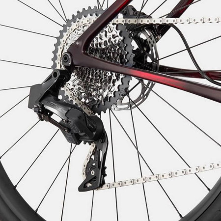 Vélo CANNONDALE Topstone Carbon 1 pour gaucher GRENAT XS