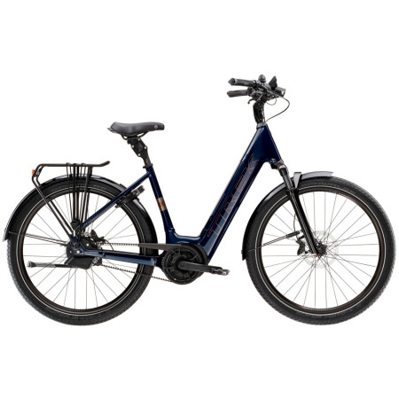 Bicicleta elétrica TREK District+ 5 Lowstep 545 Wh BEGE L