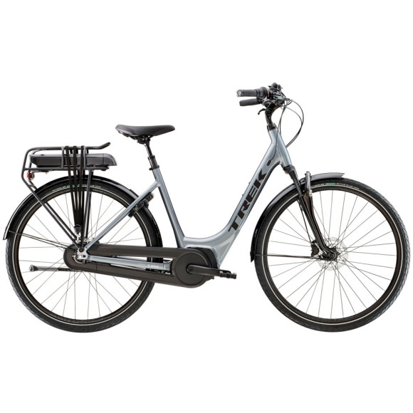 Vélo électrique TREK District+ 2 Lowstep 500 Wh 2023 S