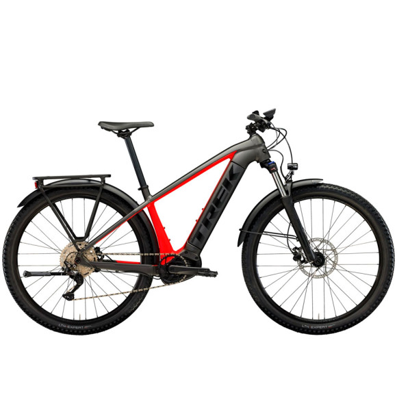 Bicicleta elétrica TREK Powerfly Sport 4 equipada Gen 3 2023 VERMELHO PRETO XS