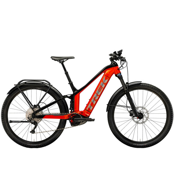 Bicicletta TREK Powerfly FS 4 equipaggiata di terza generazione 2023 NEGRO XS