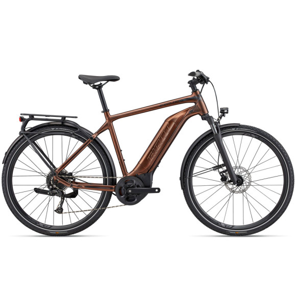 Bicicletta elettrica GIANT Explore E+ 4 GTS MARRONE S