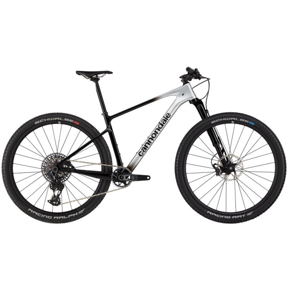 Bicicletta CANNONDALE Scalpel HT Carbon 1 2023 ARGENTO S