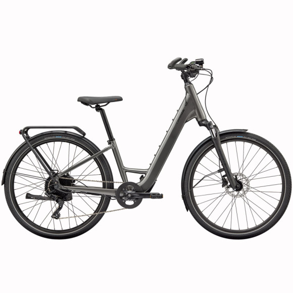 Bicicleta elétrica CANNONDALE Mavaro Neo SL 1 Step Thru baixo PRETO S