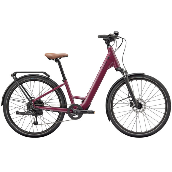 Bicicleta eléctrica CANNONDALE Mavaro Neo SL 2 Low StepThru MORADO L