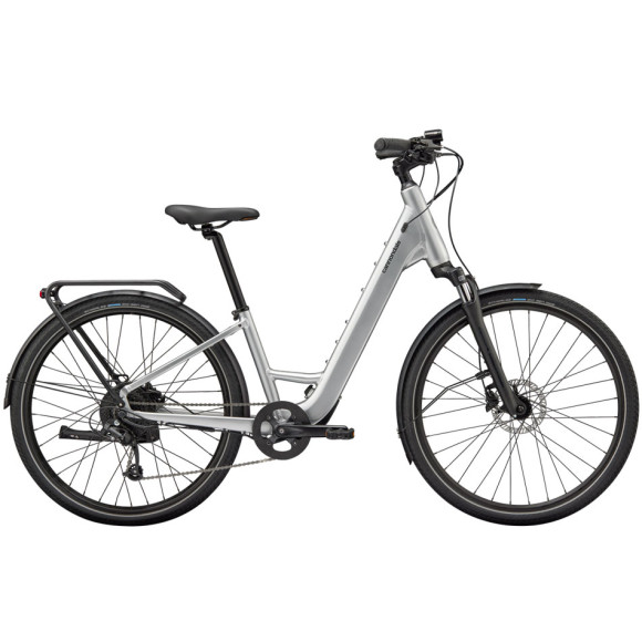 Bicicleta eléctrica CANNONDALE Mavaro Neo SL 2 Low StepThru PLATA S