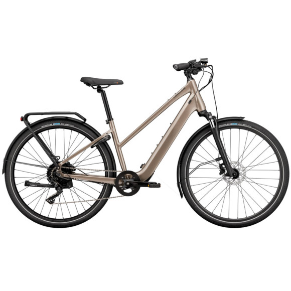 Bicicleta eléctrica CANNONDALE Mavaro Neo SL 1 StepThru PLATA S