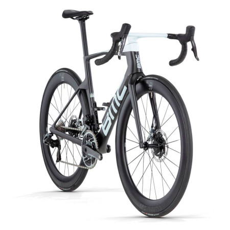 Bicicletta BMC Teammachine R 01 ONE 2024 NERO BIANCO 47