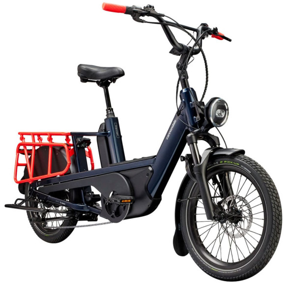 Bicicleta elétrica CANNONDALE Cargowagen Neo 1 AZUL MARINO Tamanho único